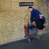 Taking the Hogwarts Express to Edinburgh.